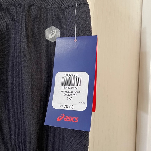 ASICS exercise leggings very comfortable Sz LG - Picture 5 of 8